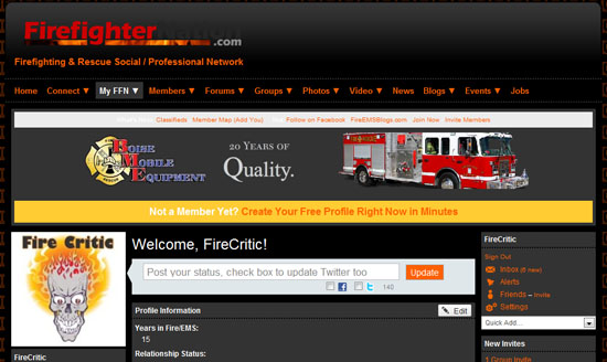 fire critic on firefighternation