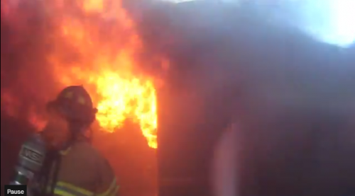 fresno fire on dante helmet camera video on fire critic