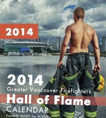 vancouver 2014 male firefighter calendar