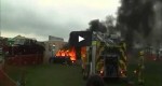 car fire demo
