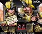 Paul Combs has the ability to put so many words into an illustration that is right on point. View his illustrations at ArtStudioSeven.com