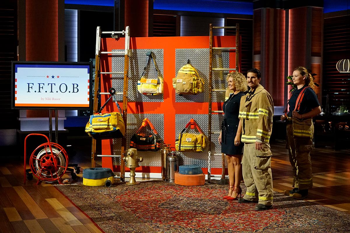 Firefighter Turnout Bags Appears on Shark Tank Fire Critic